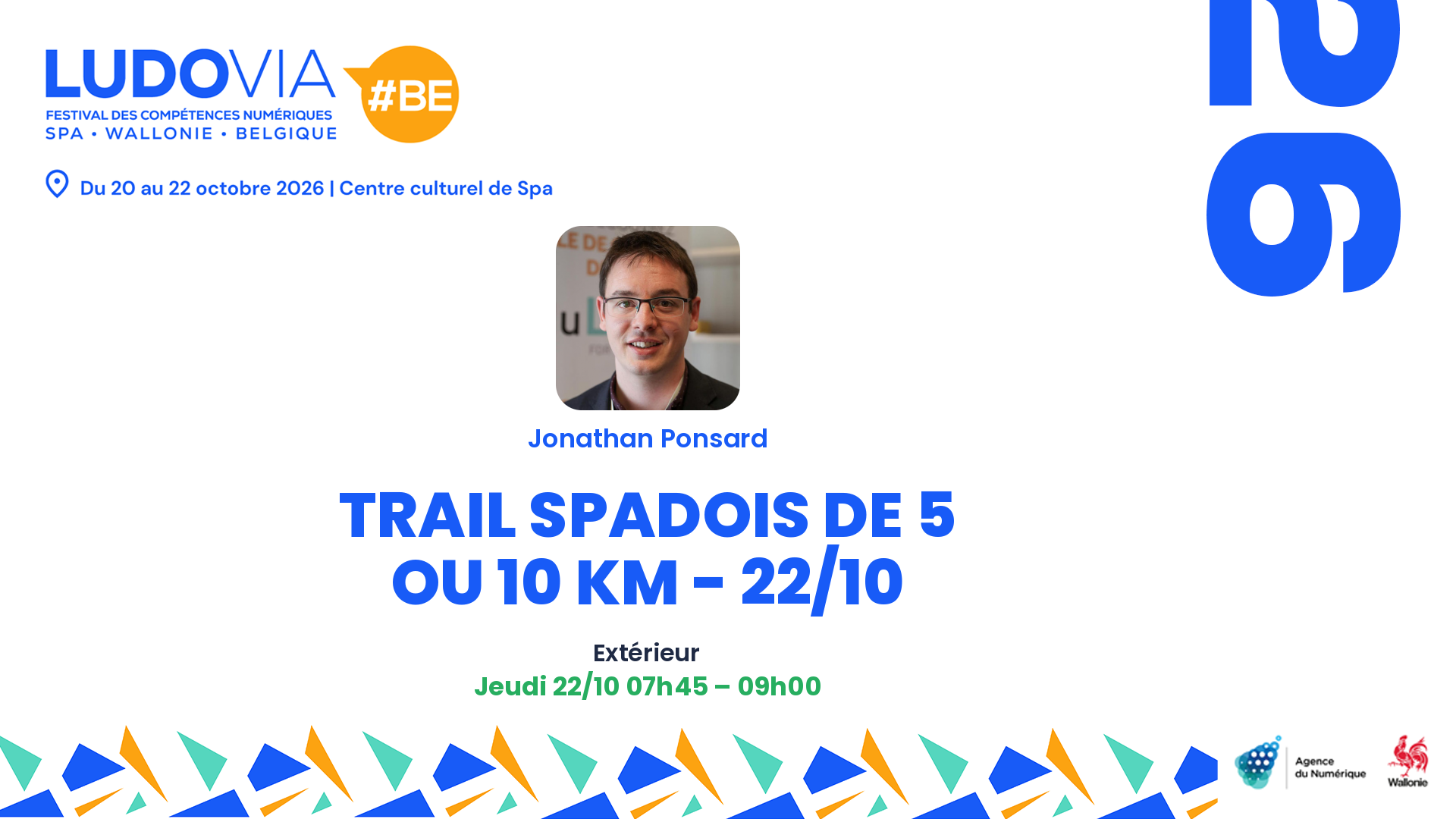 Carte de présentation : TRAIL SPADOIS DE 5 OU 10 KM - 22/10
