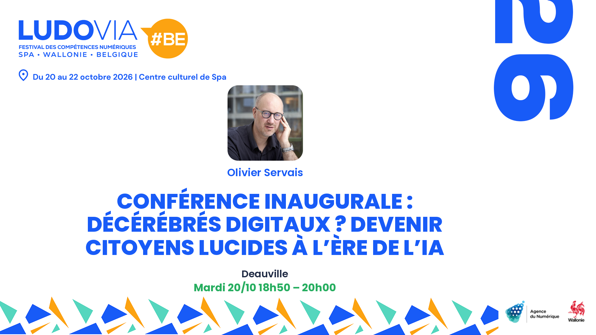 Carte de présentation : Conférence inaugurale : Décérébrés digitaux ? Devenir citoyens lucides à l’ère de l’IA 