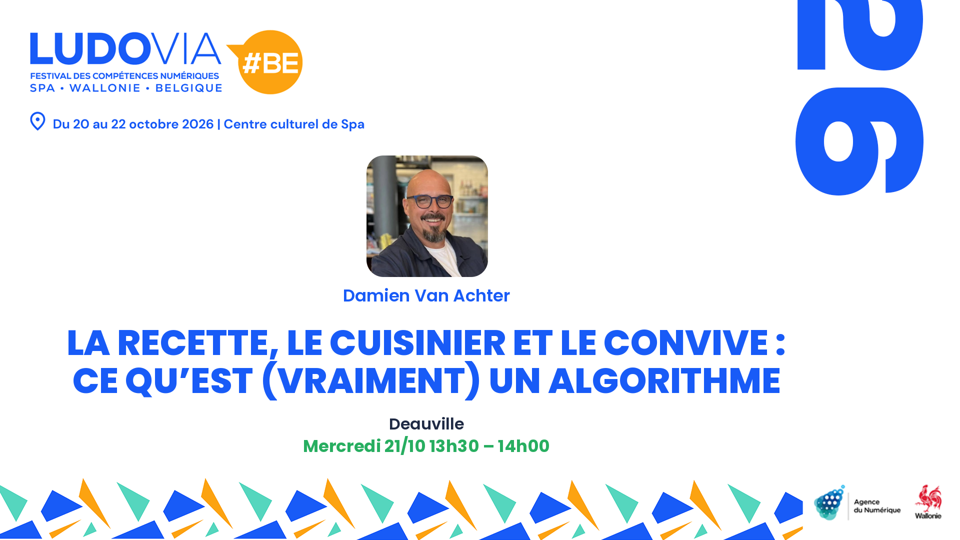 Carte de présentation : La recette, le cuisinier et le convive : ce qu'est (vraiment) un algorithme