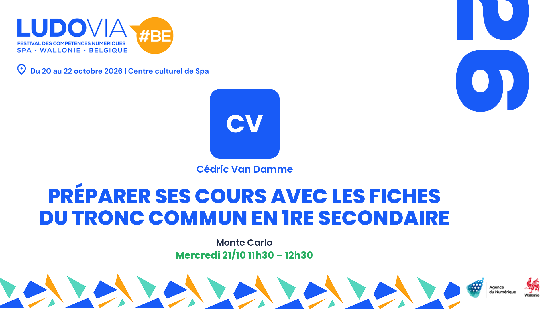 Carte de présentation : Préparer ses cours avec les fiches du tronc commun en 1re secondaire