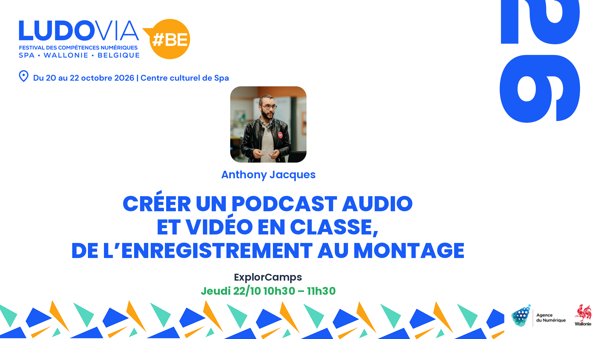 Carte de présentation : Créer un podcast audio et vidéo en classe, de l'enregistrement au montage