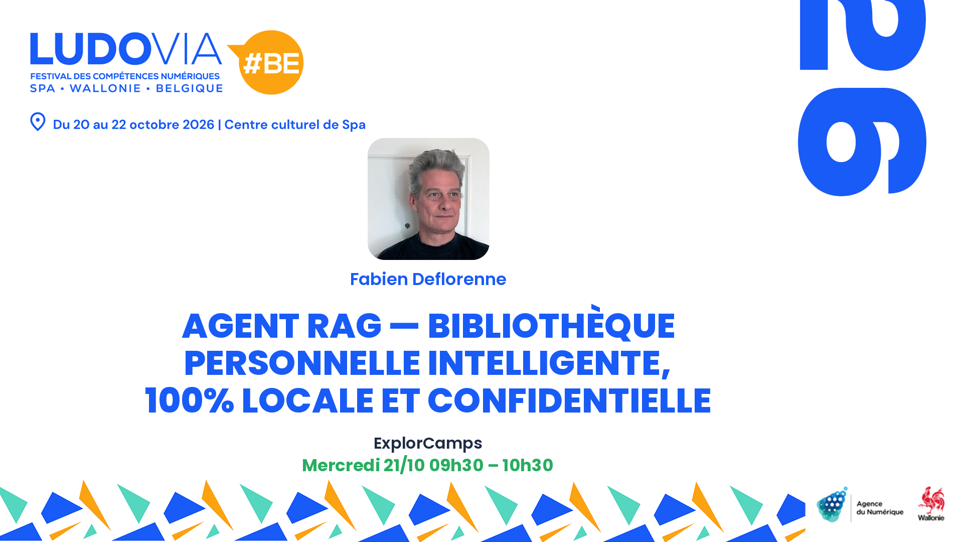 Carte de présentation : AGENT RAG — Bibliothèque personnelle intelligente, 100% locale et confidentielle