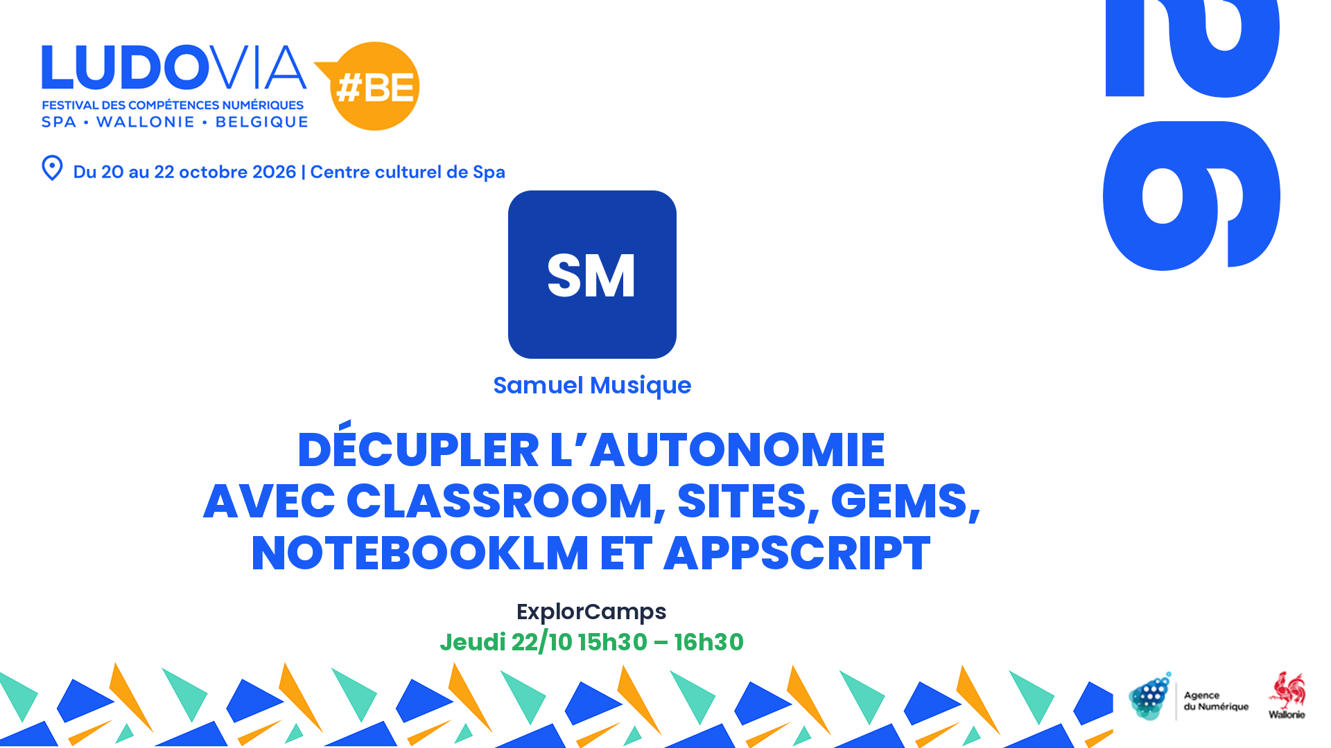 Carte de présentation : Décupler l'autonomie avec Classroom, Sites, Gems, NotebookLM et AppScript