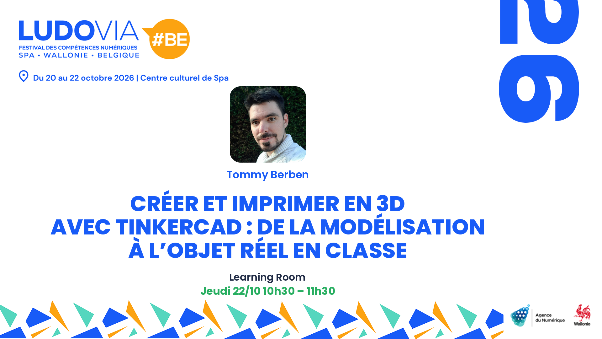 Carte de présentation : Créer et imprimer en 3D avec Tinkercad : de la modélisation à l'objet réel en classe