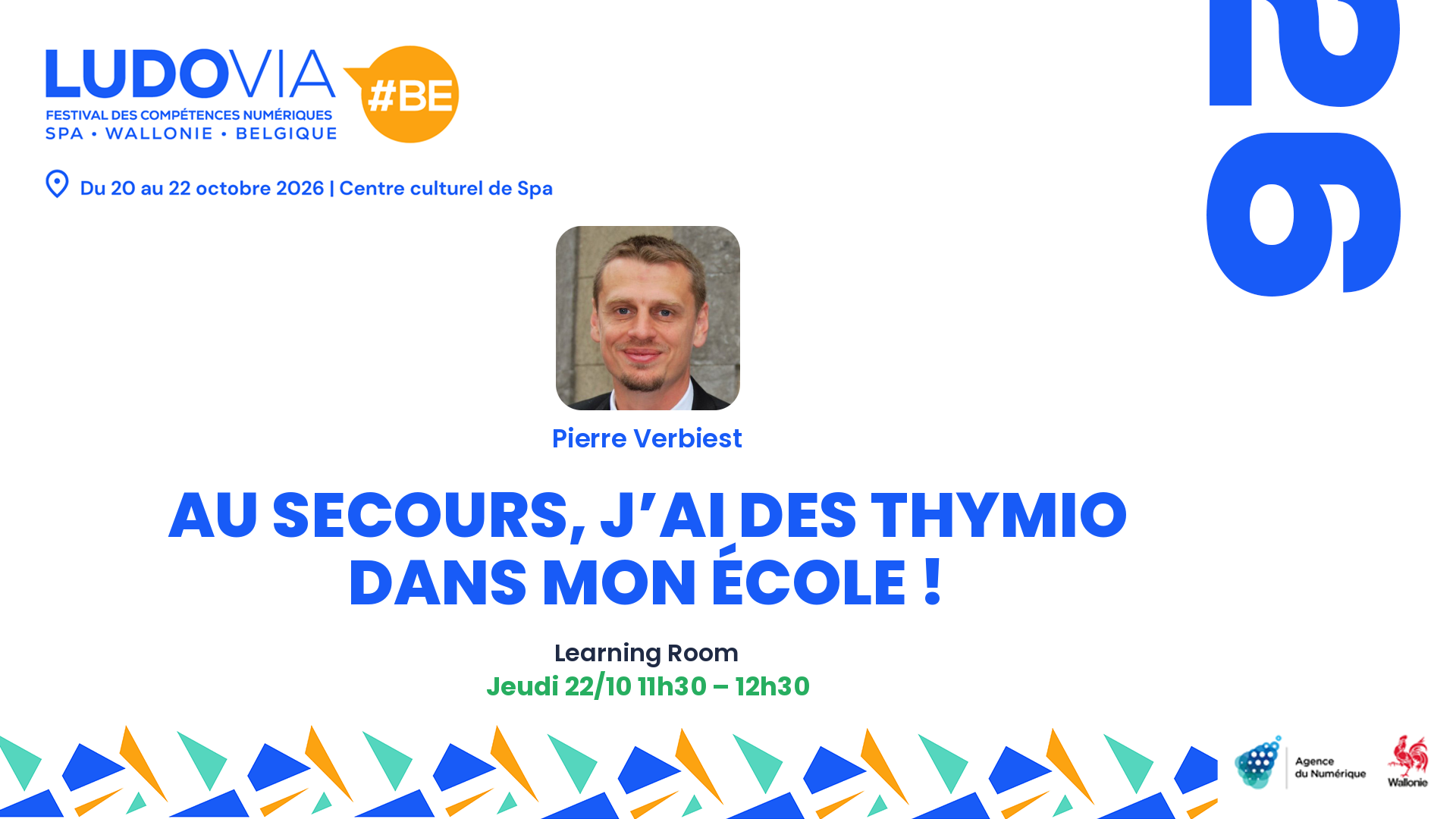 Carte de présentation : Au secours, j’ai des Thymio dans mon école !
