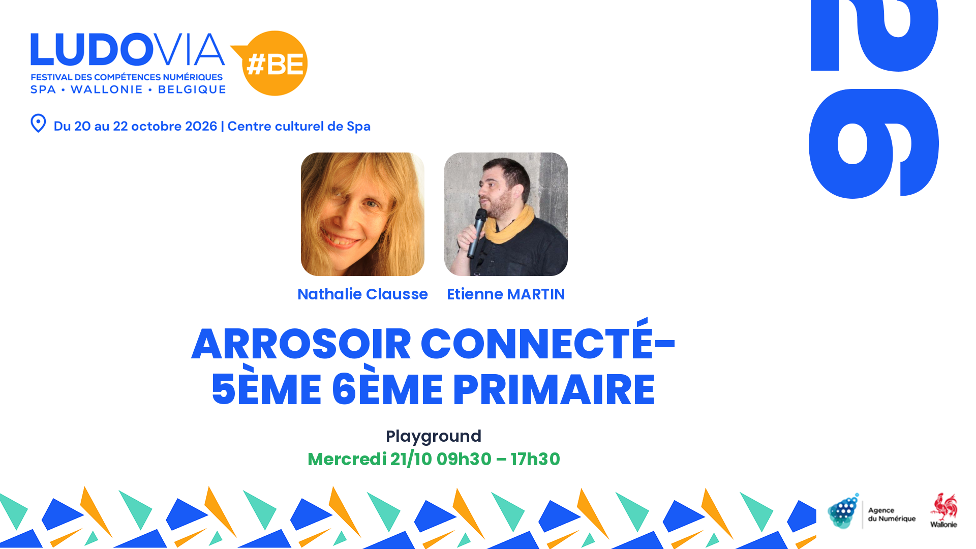 Carte de présentation : Arrosoir connecté- 5ème 6ème primaire
