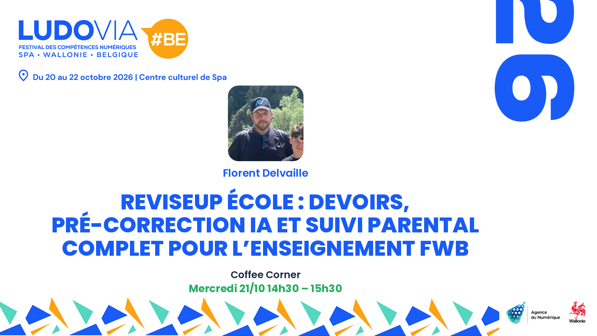 Carte de présentation : ReviseUp École : devoirs, pré-correction IA et suivi parental complet pour l'enseignement FWB