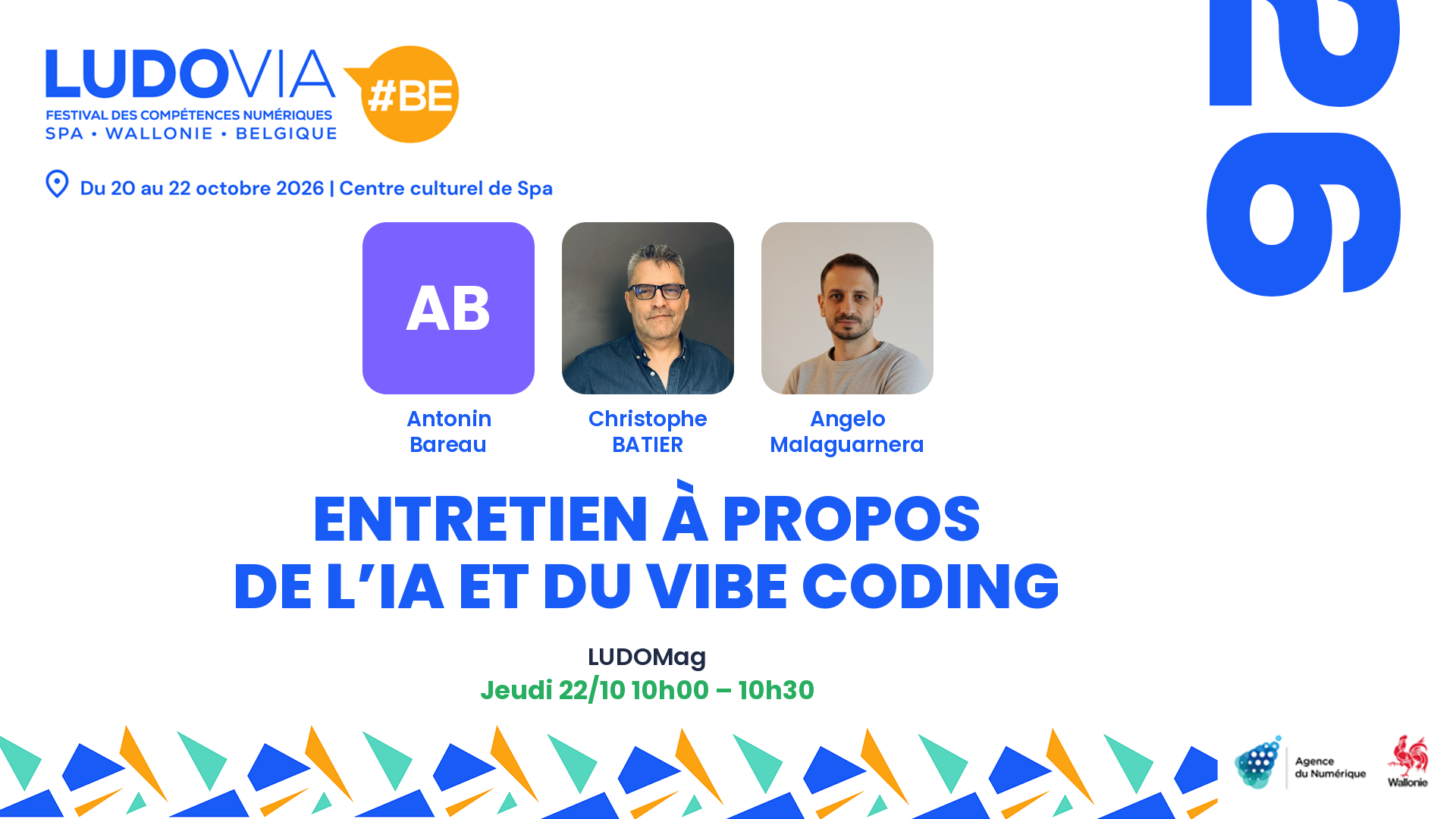 Carte de présentation : Entretien à propos de l'IA et  du Vibe Coding